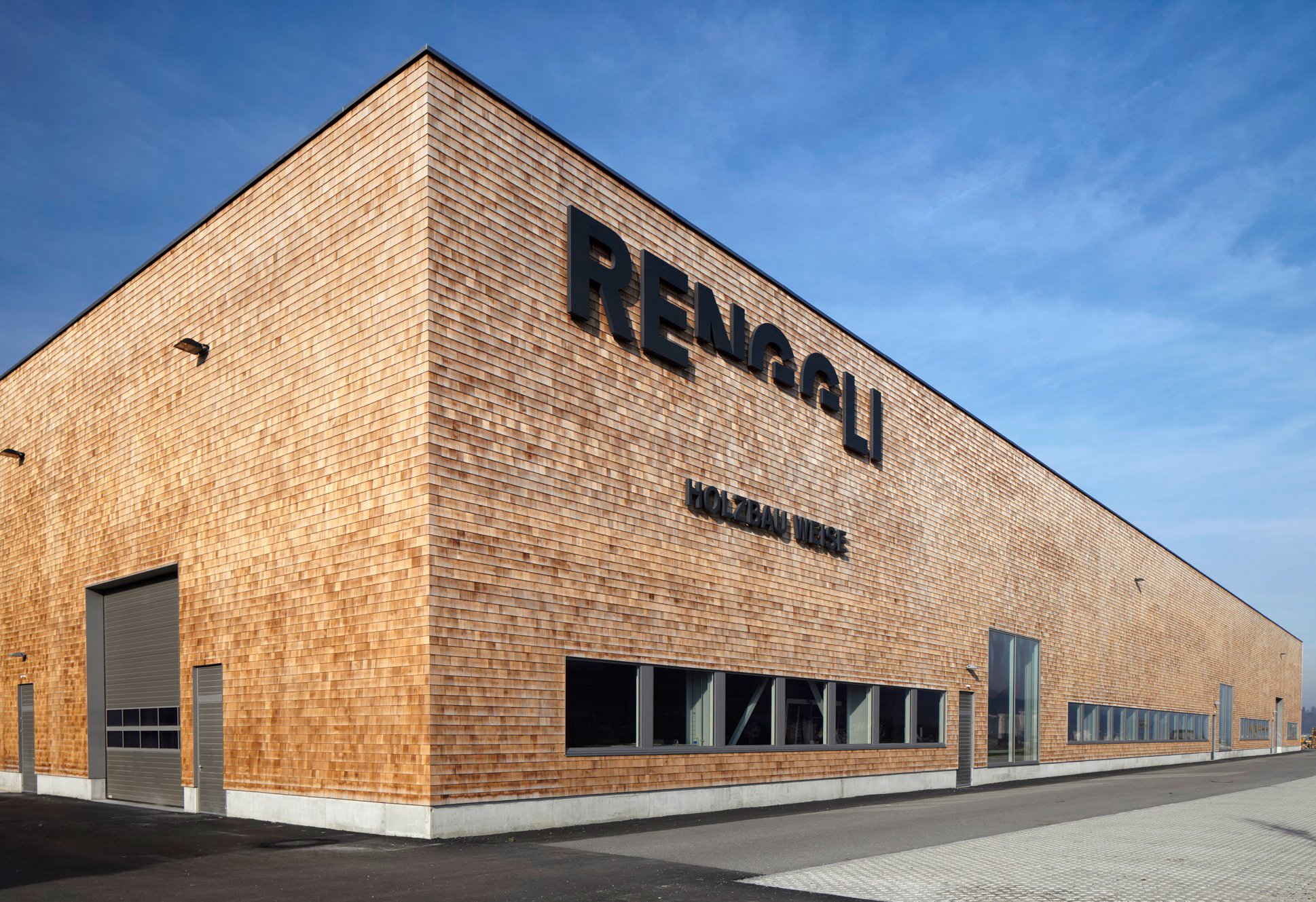 Timber construction partner and production facility Renggli AG, Schötz/Lucerne